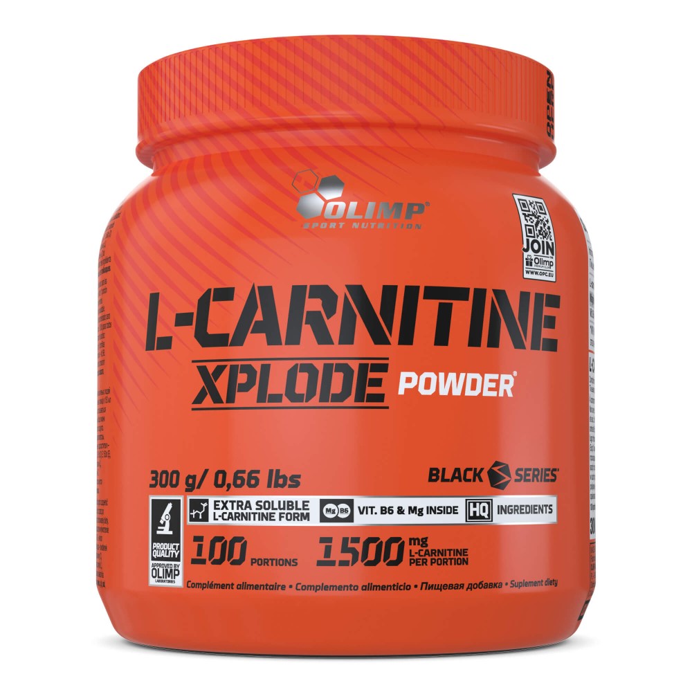 pre-workout, l-carnitine, powder, orange container, nutrition supplement