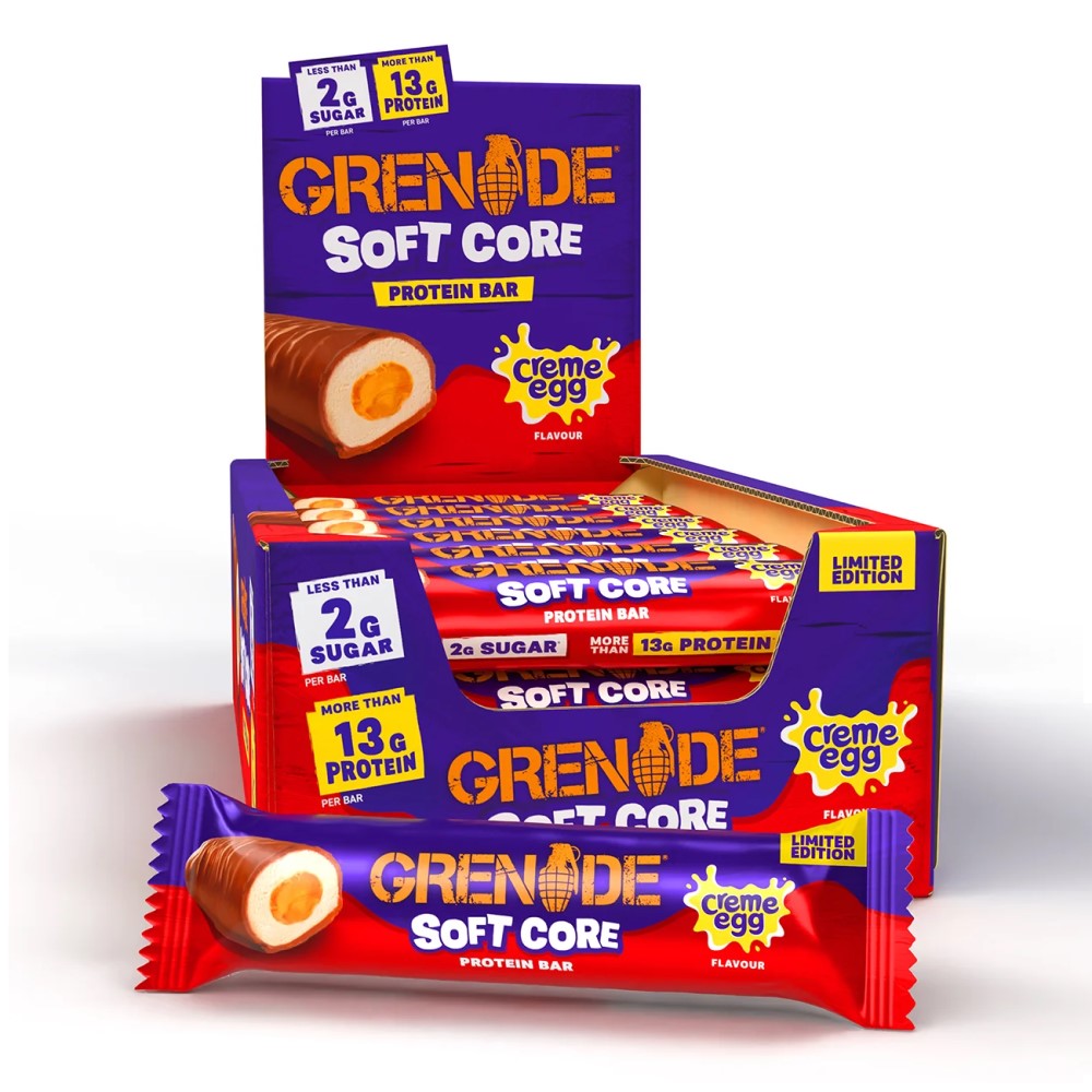Grenade Carb Killa Bar 45g x18 Soft Core Creme Egg