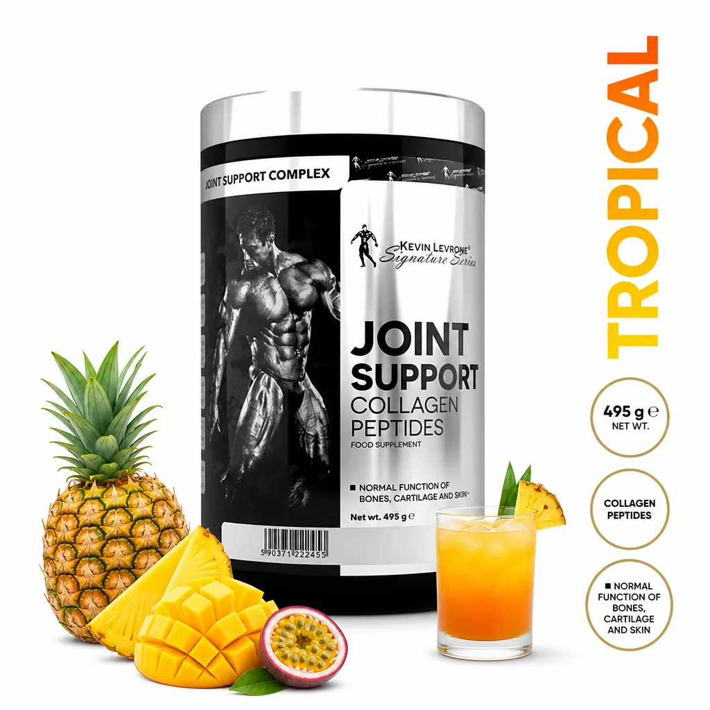 Kevin Levrone Joint Support Collagen Peptides, 495g powder supplement with collagen peptides for joint support