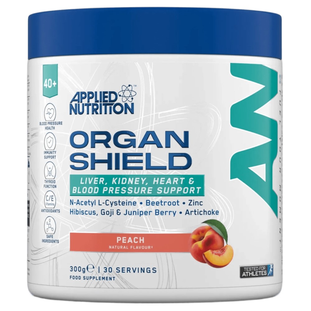 protein, supplement, peach, liver kidney heart, capsule jar