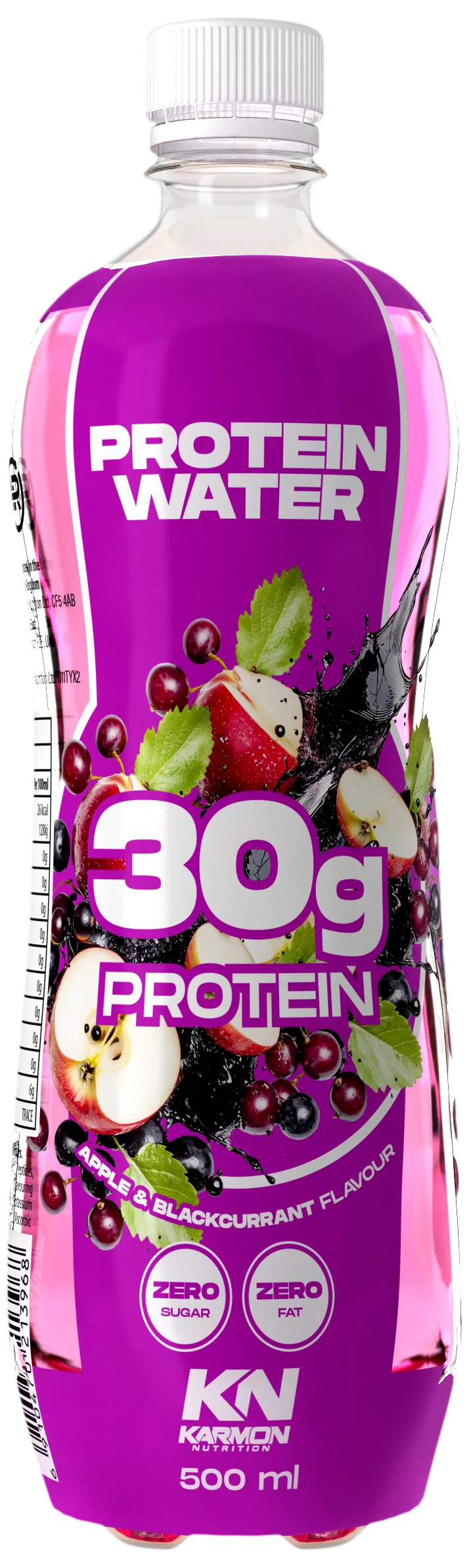 Karmon Nutrition Protein Water 500 ml apple and blackcurrant-flavour protein drink with 30g protein