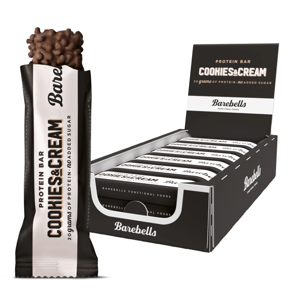 Barebells Protein Bar 55g x12 Cookies & Cream