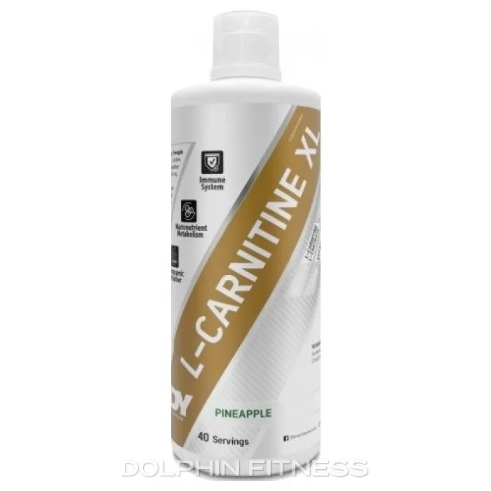 DY Nutrition Dorian Yates L-Carnitine XL is a 1000ml liquid pineapple-flavour supplement with 40 servings.