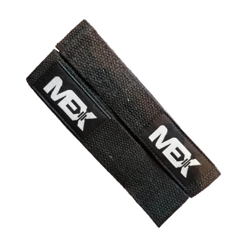 Mex Smart Straps 2pcs, black nylon ankle straps with reinforced stitching and adjustable Velcro closures