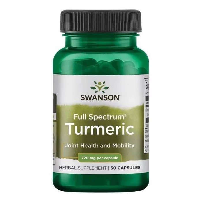 turmeric, herbal supplement, joint health, capsules, Swanson