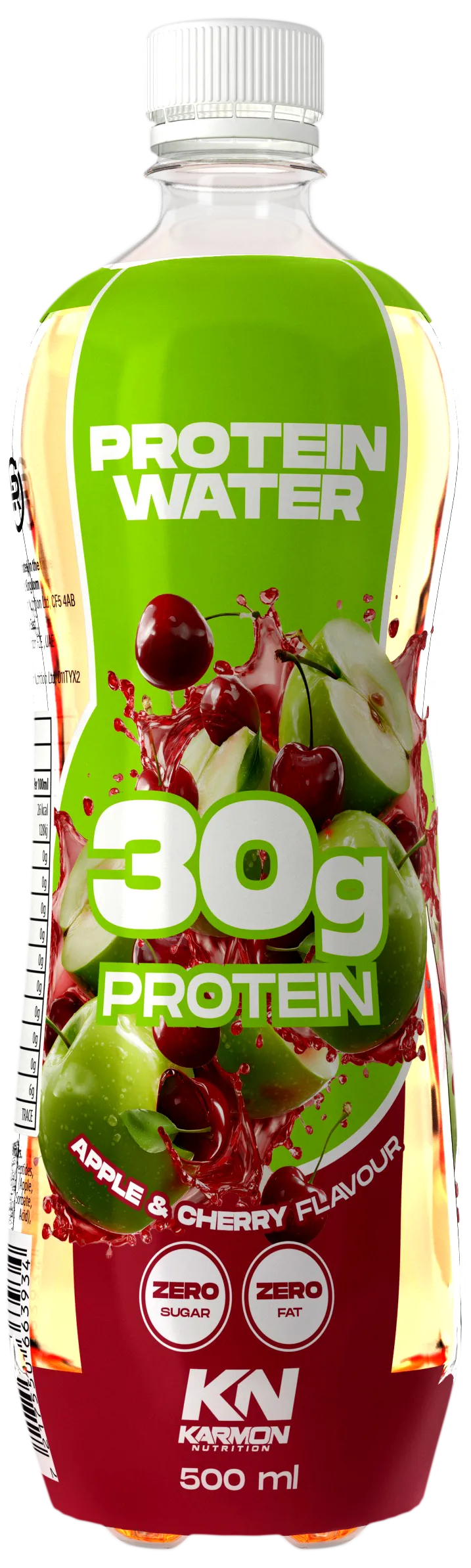 Karmon Nutrition Protein Water 500ml apple and cherry flavour with 30g protein