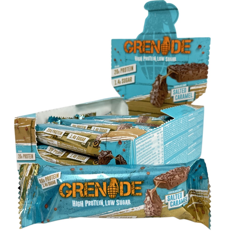 Grenade Carb Killa Bar 60g x12 Chocolate Chip Salted Caramel