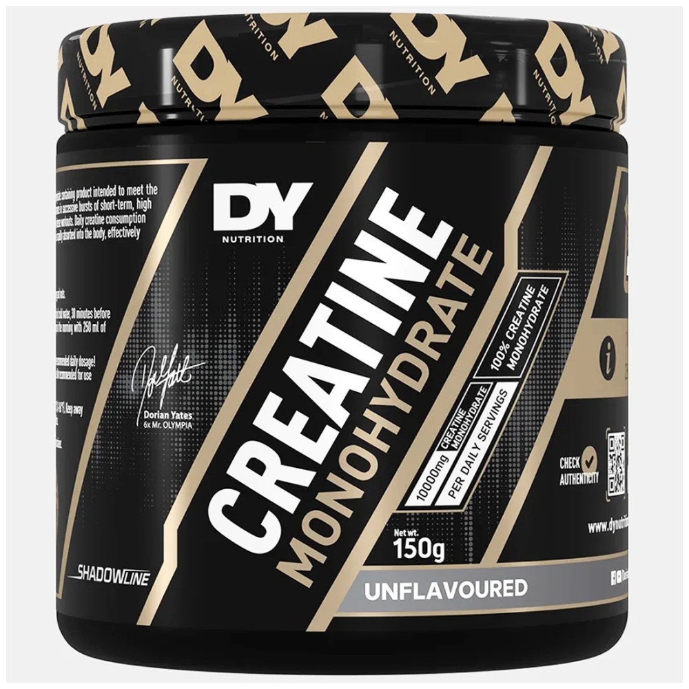 DY Nutrition Creatine Monohydrate 150g unflavoured creatine supplement powder