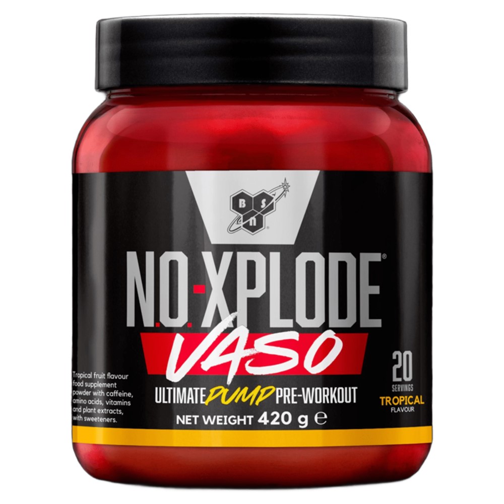 pre-workout, nutrition, no-xplode, tropical, 420 g