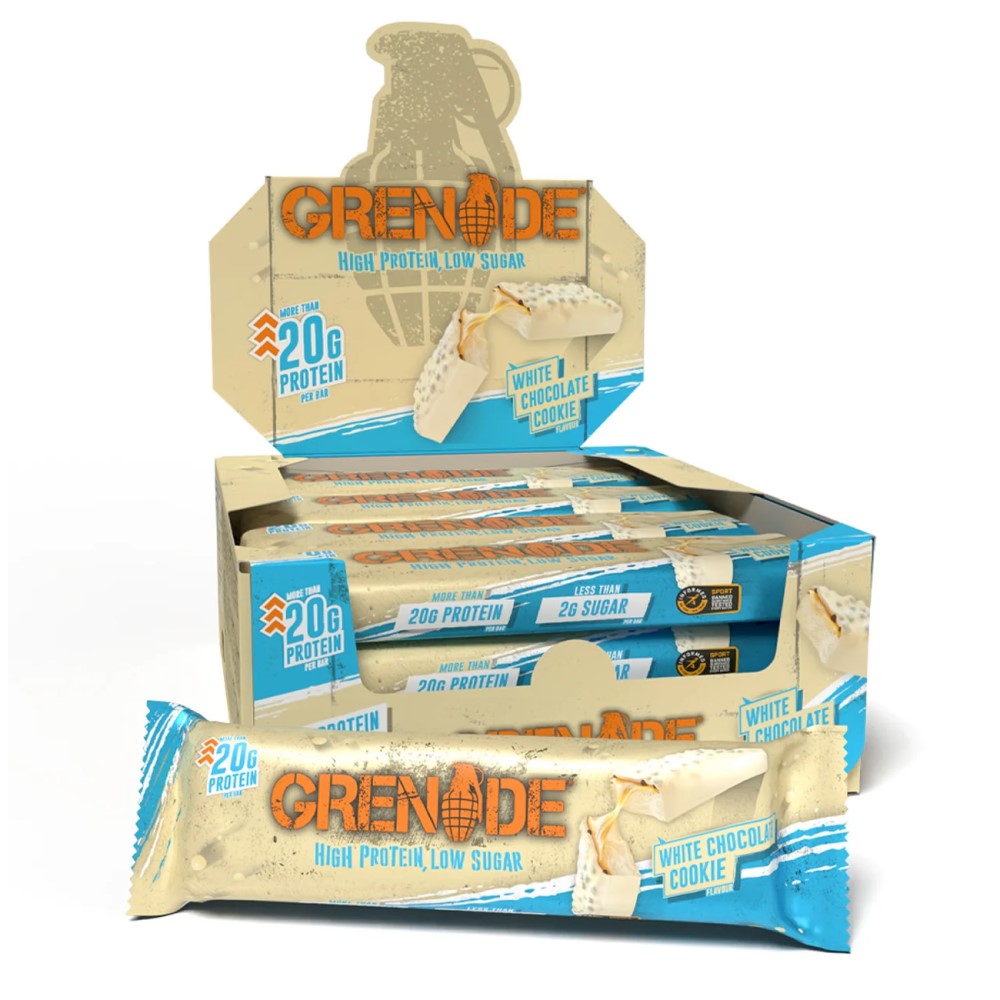 Grenade Carb Killa Bar 60g x12 White Chocolate Cookie