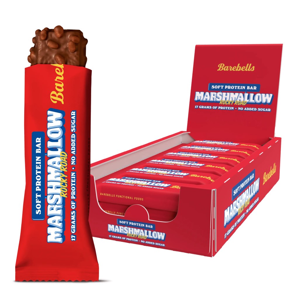 Barebells Protein Bar 55g x12 Soft Marshmallow Rocky Road