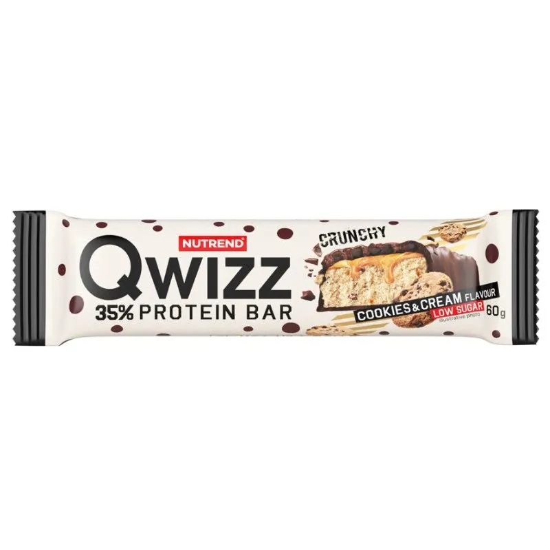 Nutrend Qwizz Protein Bar 60g x12 Cookies Cream