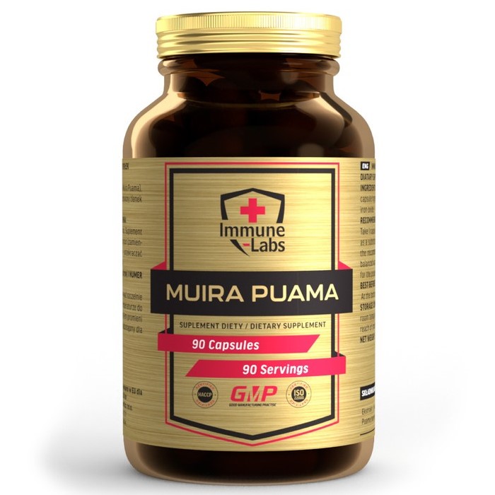Immune Labs Muira Puama 400mg 90 Caps