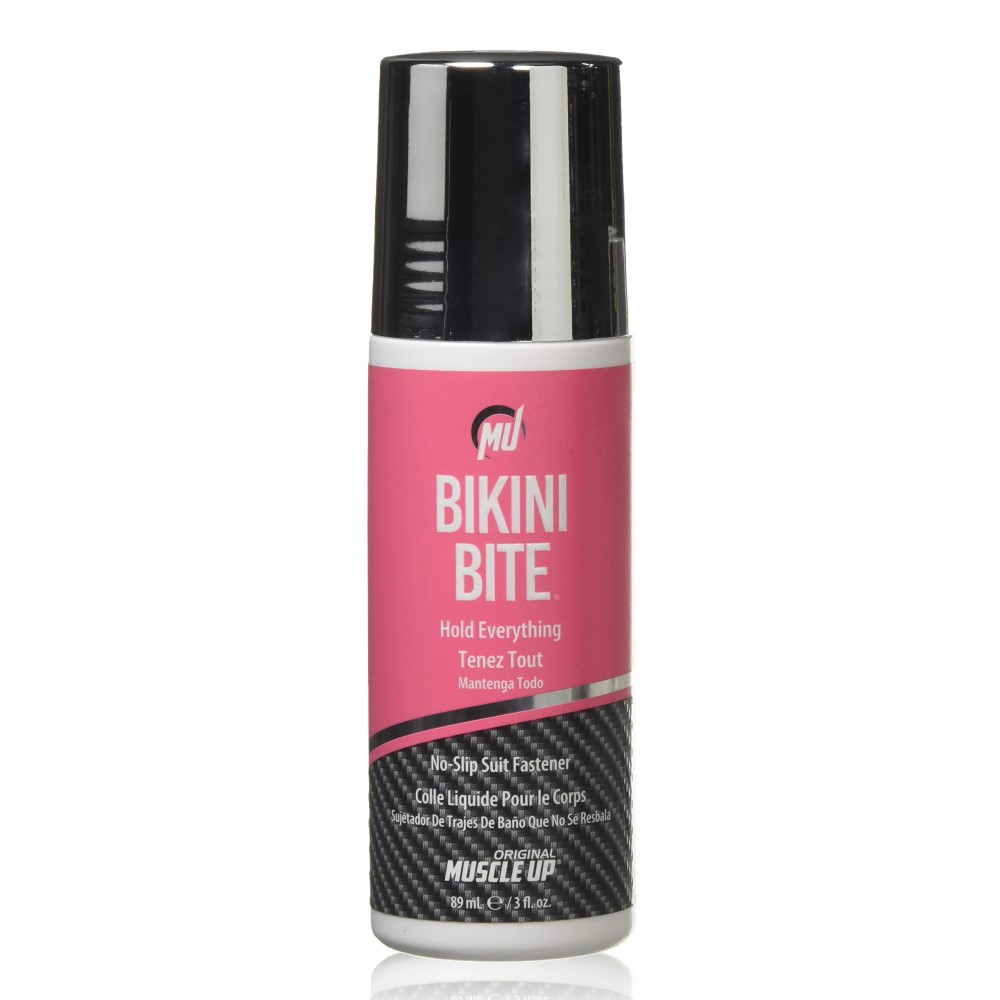 bikini bite, hold everything, no-slip, cocktail bottle, muscle up coating