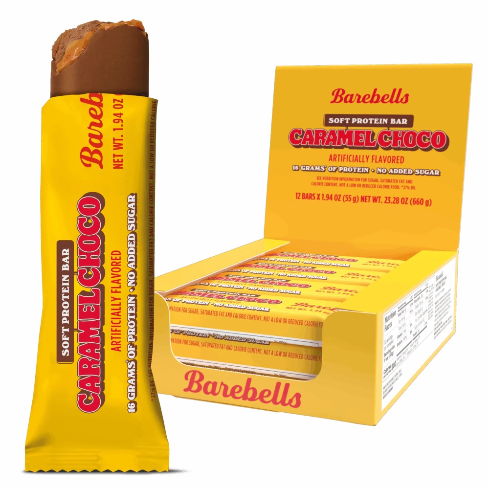 Barebells Protein Bar 55g x12 Soft Caramel Choco