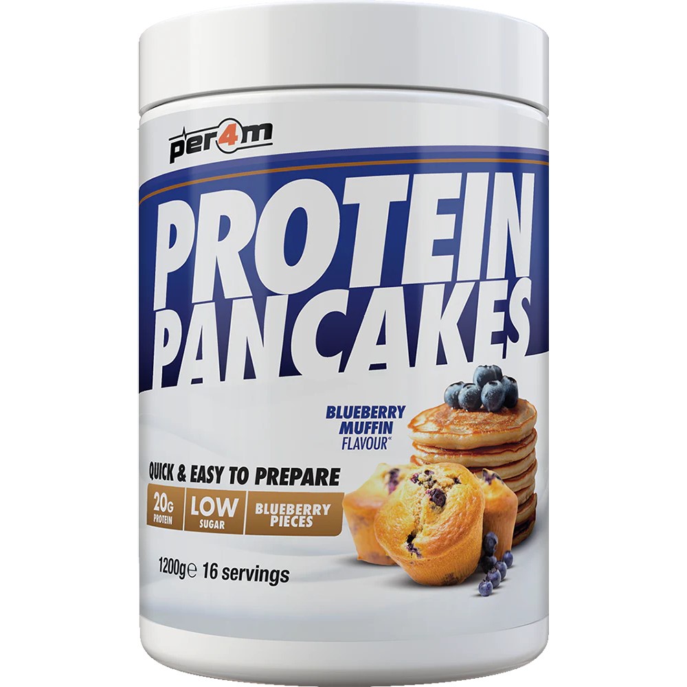 protein, pancakes, blueberry, muffin, powder
