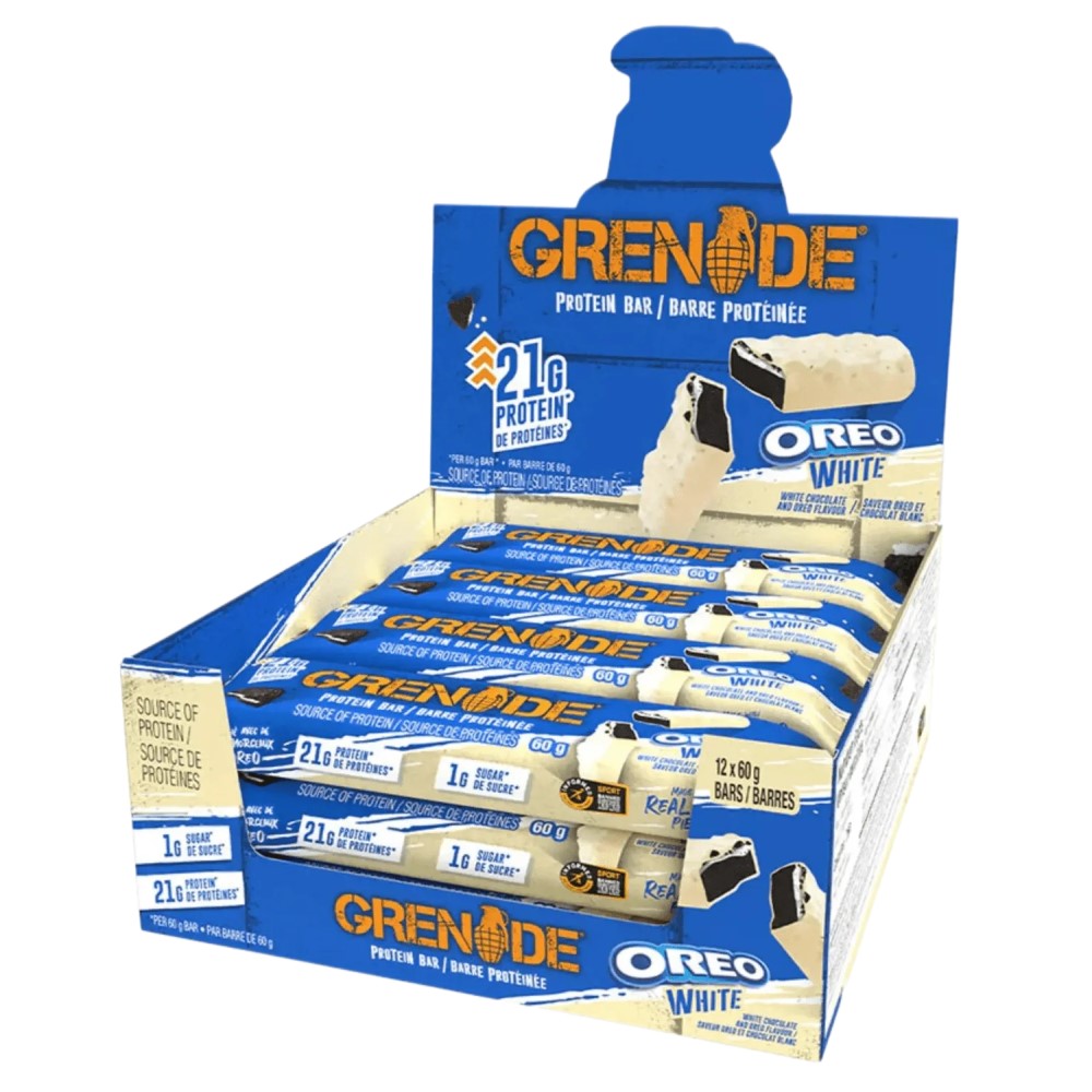 Grenade Carb Killa Bar 60g x12 Oreo White